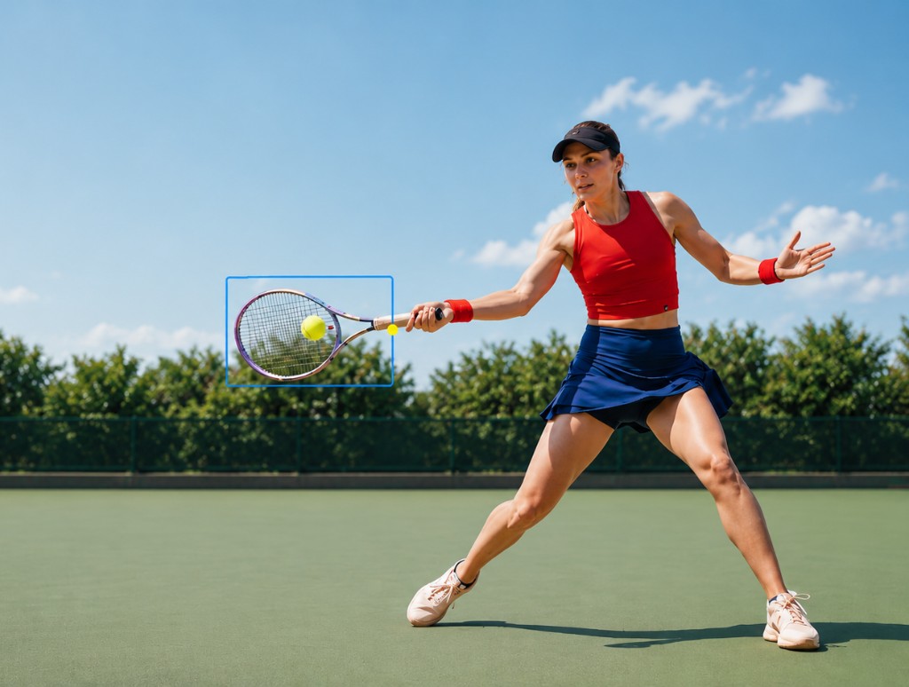 Tennis contact frame 1